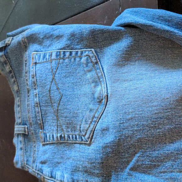 London Blues size 7/8 flared star printed jeans - Picture 7 of 8